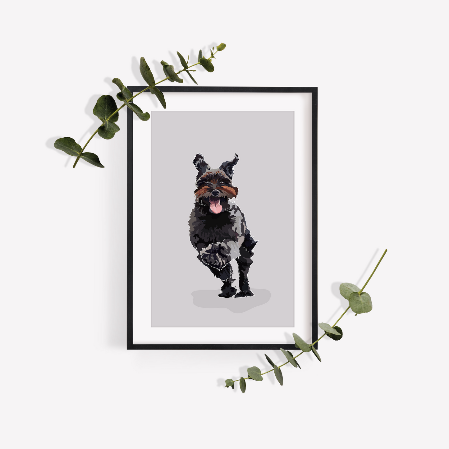Full Body Pet Illustration