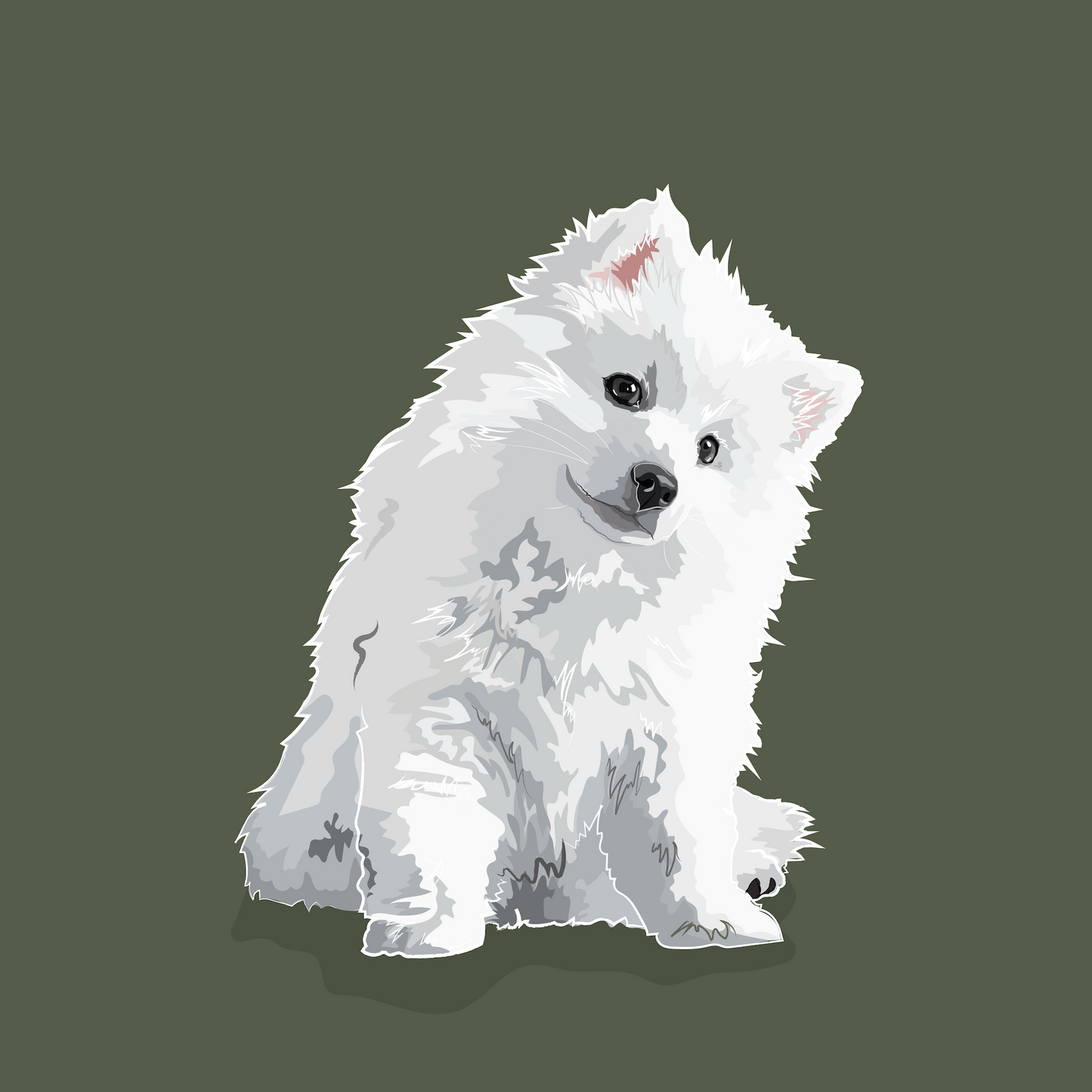 Full Body Pet Illustration
