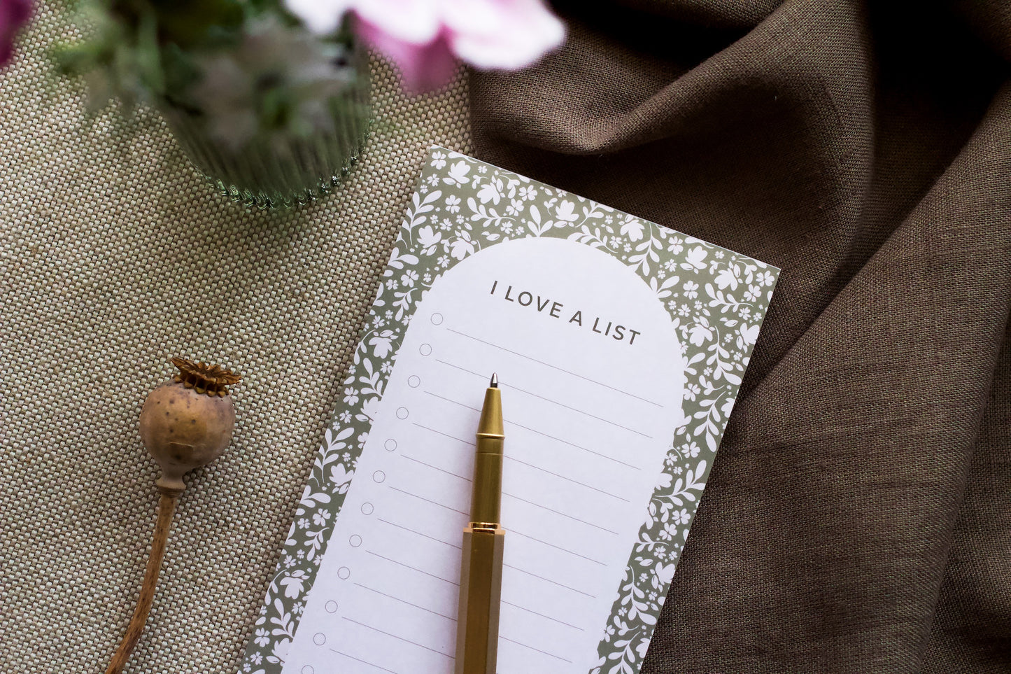 Ditsy Flora To Do List