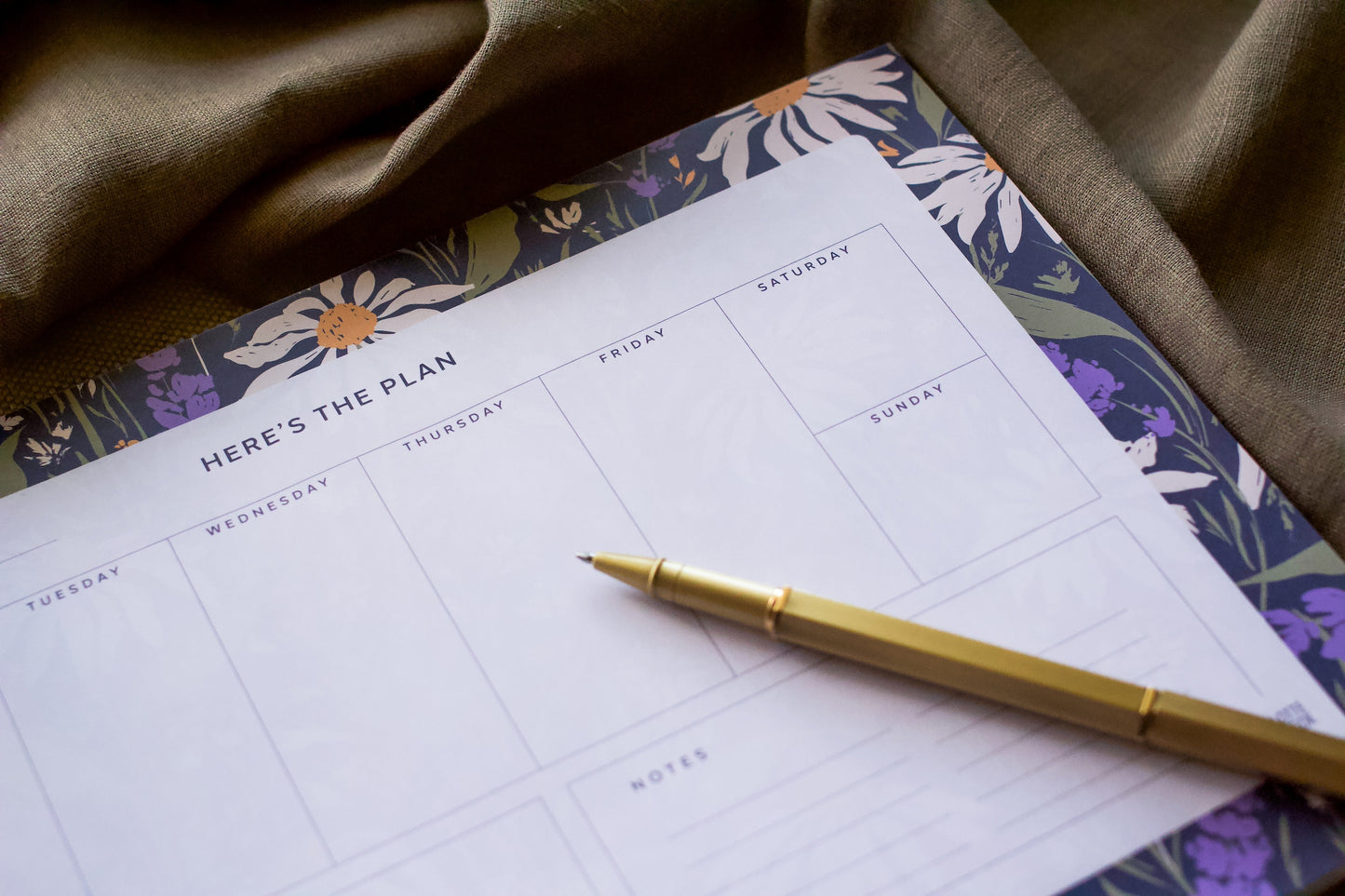 Lavender Fields Weekly Planner