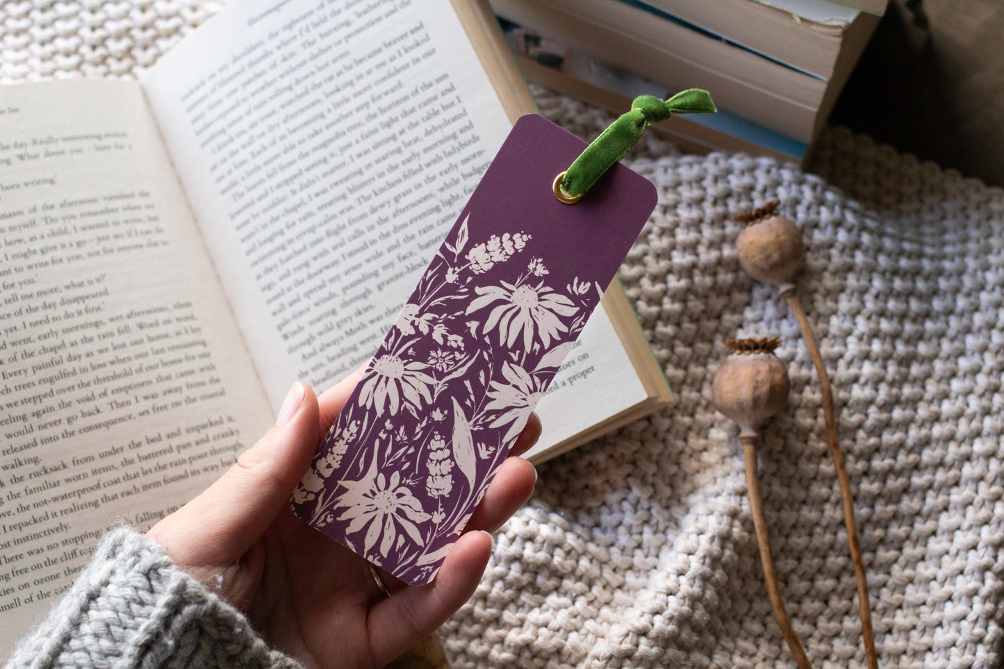 Lavender Fields (Purple) Bookmark