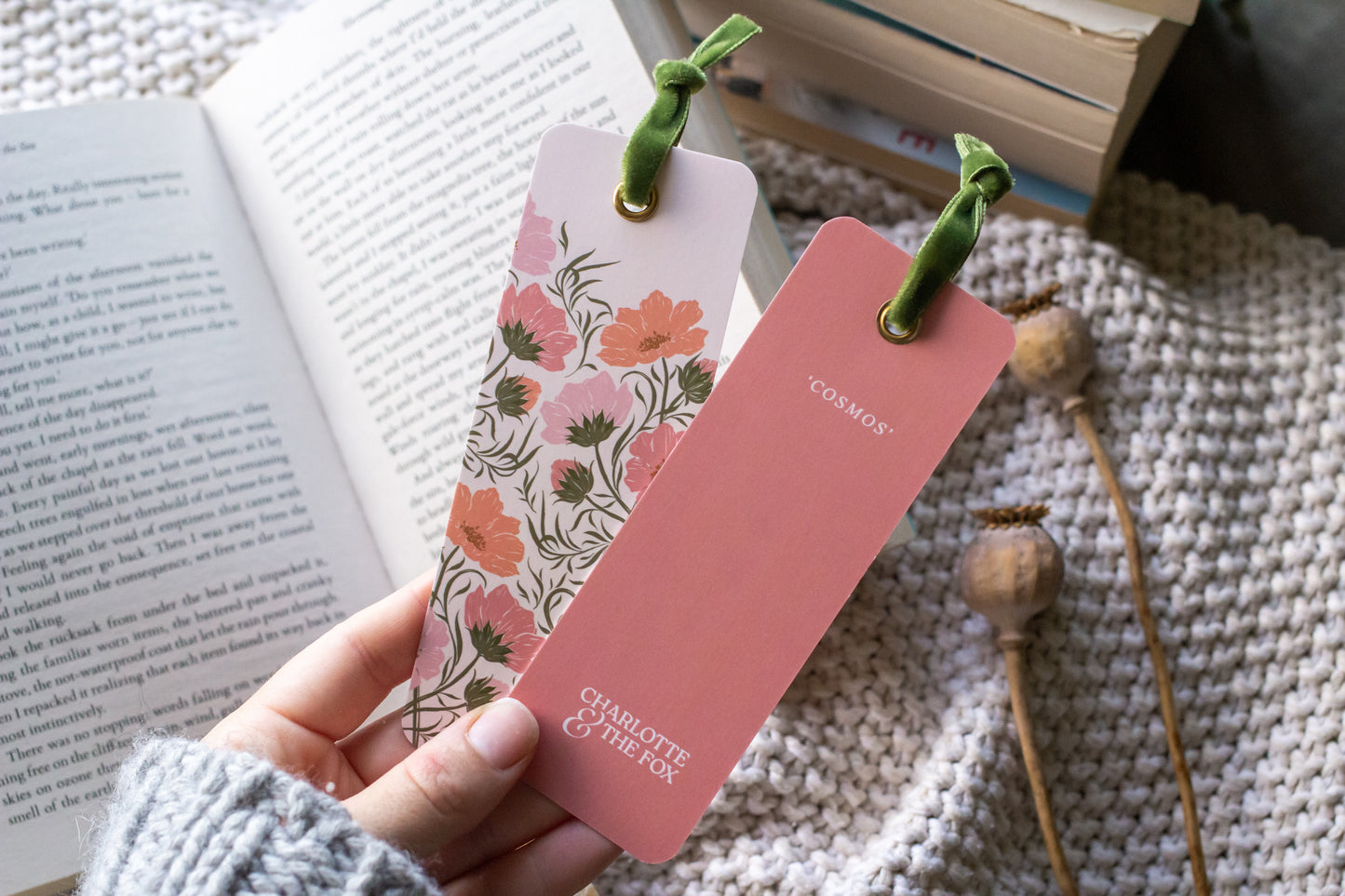 Cosmos Bookmark