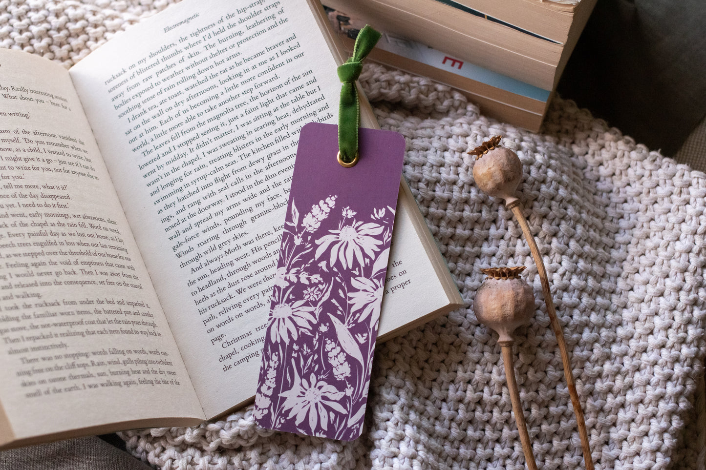 Lavender Fields (Purple) Bookmark